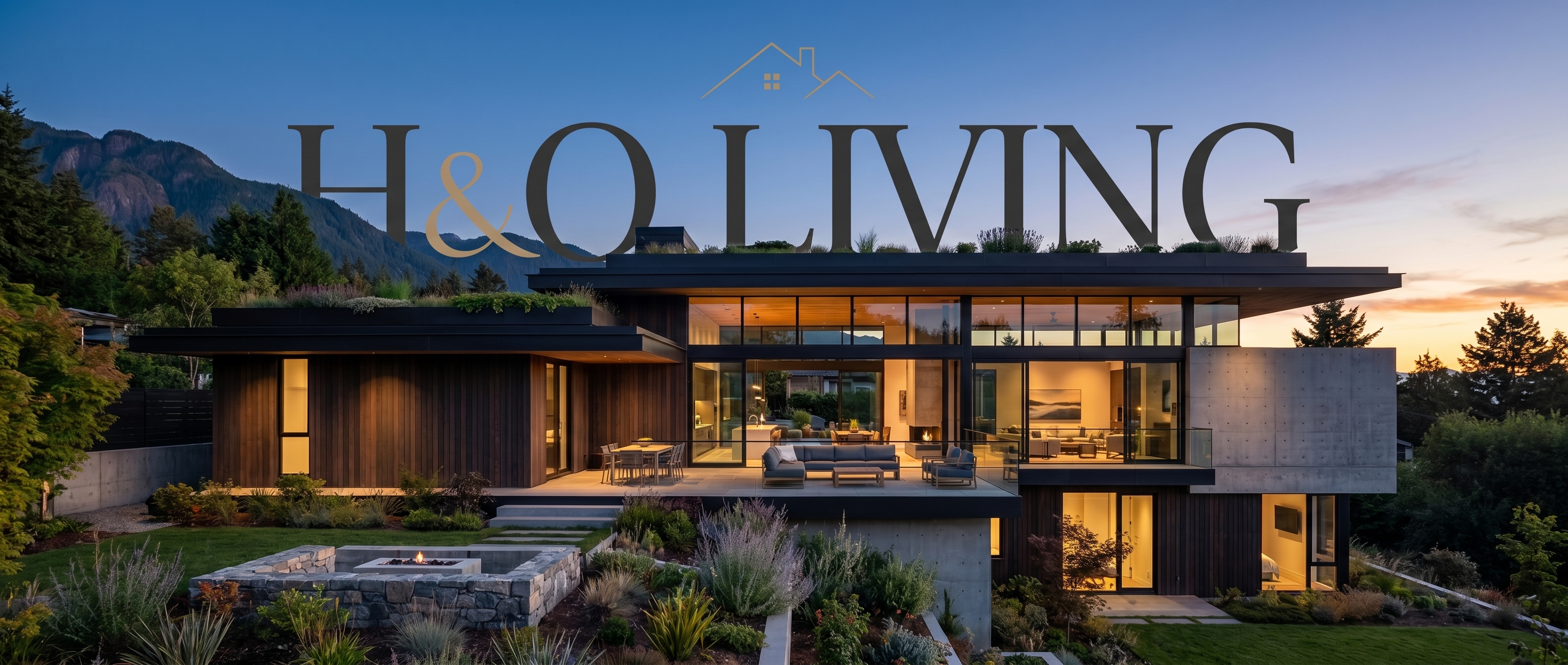 Modernes elegantes Wohngebäude